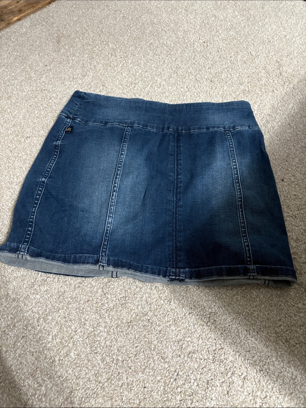 Rock & Republic Dark Blue Denim Mini Skirt